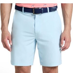 NWT Walter Hagen P11 Textured Light Blue Men's Golf Shorts Sz 42 $70